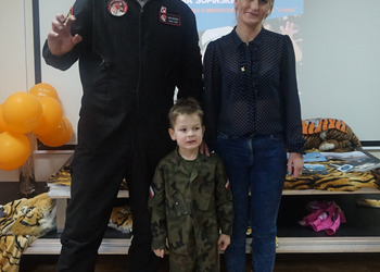 Wystawa gadżetów lotniczych Stasia Sopińskiego