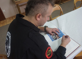 Wystawa gadżetów lotniczych Stasia Sopińskiego