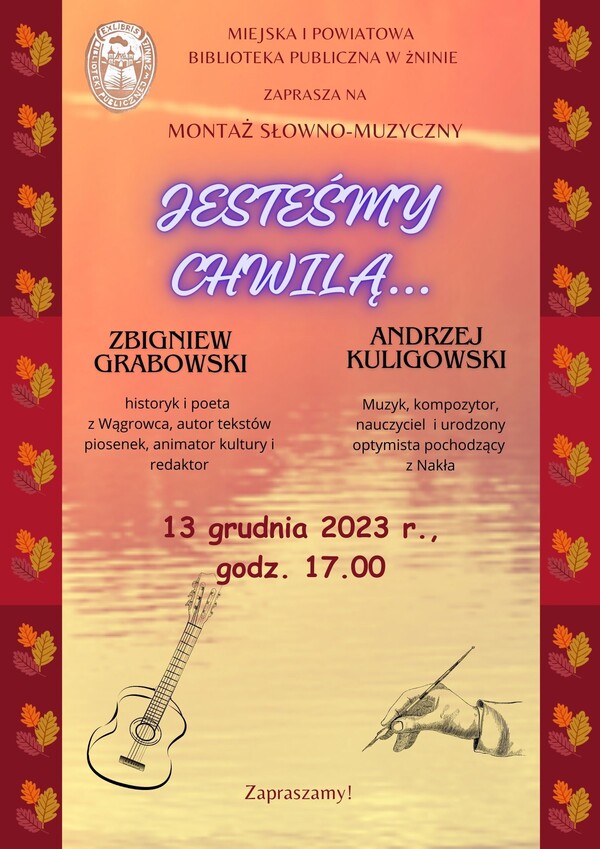 Zapraszamy na montaż słowno-muzyczny 