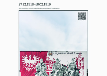 Mural upamiętniający Powstanie Welkopolskie, Biedrusko, gmina Suchy Las, ul. Wojskowa 5