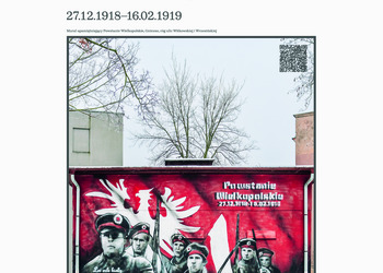 Mural upamiętniający Powstanie Welkopolskie, Gniezno, róg ulic Witkowskiej i Wrzesińskiej