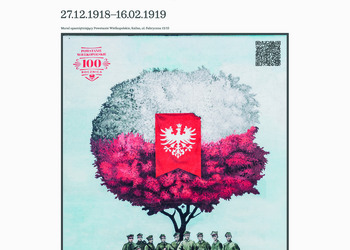 Mural upamiętniający Powstanie Welkopolskie, Kalisz, ul. Fabryczna 13/15