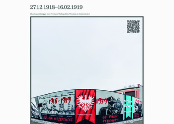 Mural upamiętniający Powstanie Welkopolskie, Września, ul. Gnieźnieńska 1