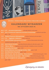 Styczeń 2024 z biblioteką