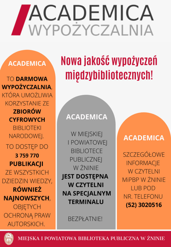ACADEMICA - darmowa wypożyczalnia zbiorów cyfrowych