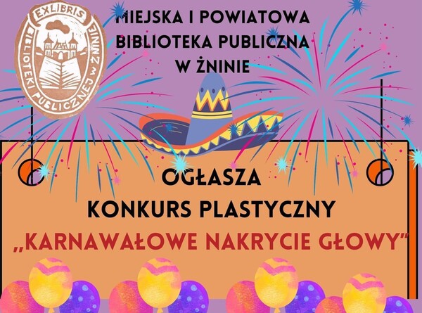 Ogłaszamy karnawałowy konkurs plastyczny dla dzieci