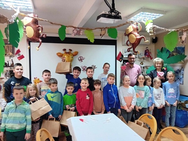 Warsztaty walentynkowe z panem Leszkiem Malakiem