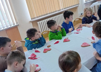 Warsztaty walentynkowe z panem Leszkiem Malakiem