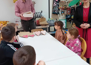 Warsztaty walentynkowe z panem Leszkiem Malakiem