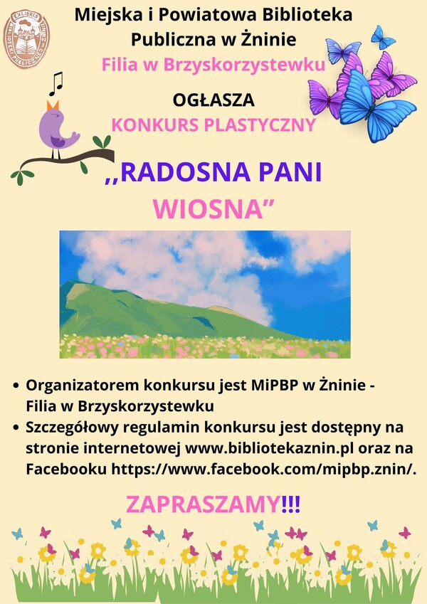 Konkurs plastyczny dla dzieci