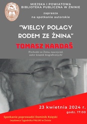 Spotkanie z Tomaszem Kardasiem