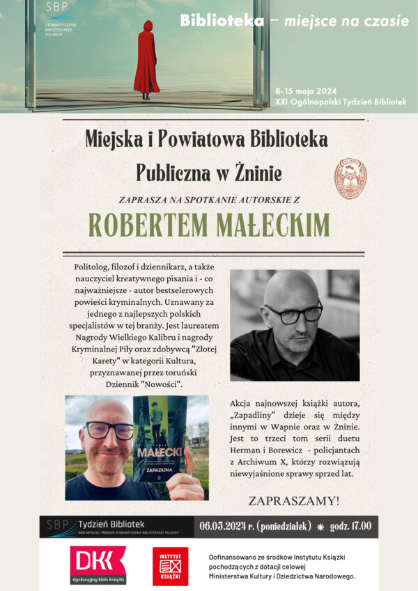 Spotkanie z Robertem Małeckim