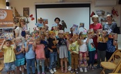 Zakończenie spotkań edukacyjnych z Anną Smoter w bibliotece