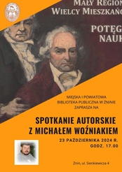 Spotkanie autorskie z Michałem Woźniakiem