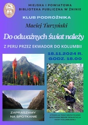 Klub Podróżnika - Do odważnych świat należy, Maciej Turzyński