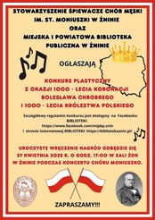 Konkurs plastyczny z okazji 1000. rocznicy koronacji Bolesława Chrobrego i istnienia Państwa Polskiego. 