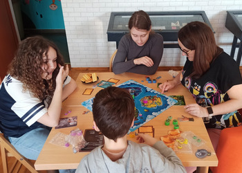 Popołudnie z planszówkami