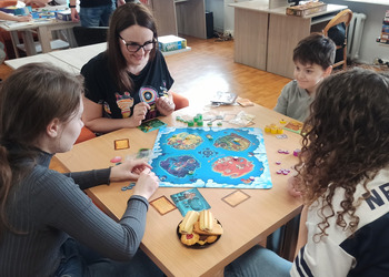 Popołudnie z planszówkami