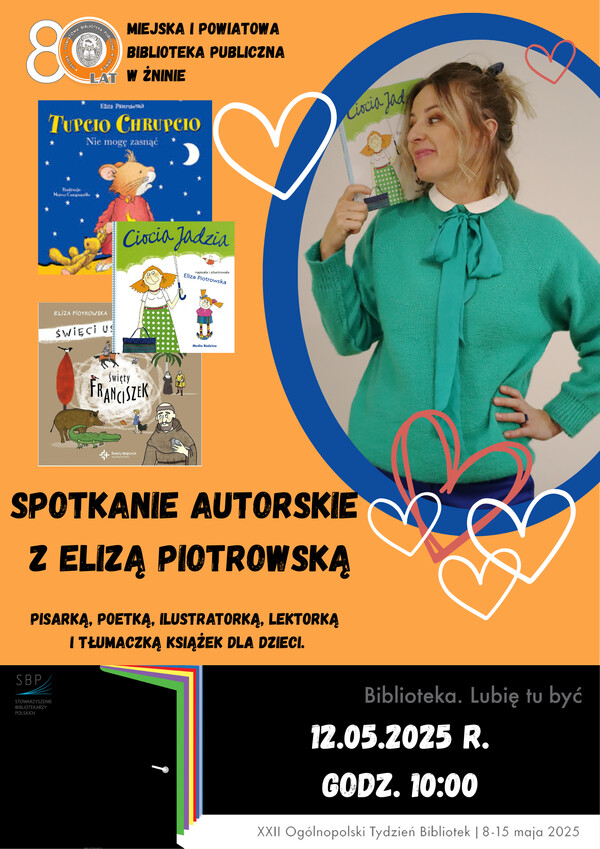 Spotkanie autorskie z Elizą Piotrowską