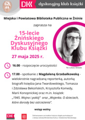 Jubileusz Dyskusyjnego Klubu Książki