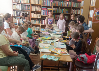 Rodzinne czytanie w Gorzycach