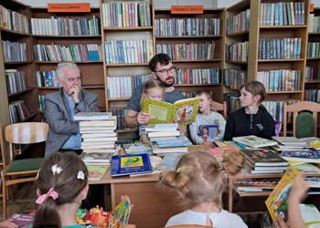 Rodzinne czytanie w Gorzycach