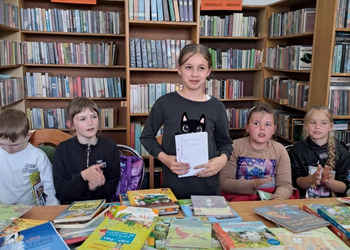 Rodzinne czytanie w Gorzycach