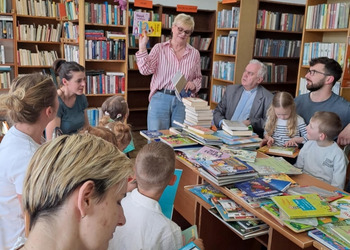 Rodzinne czytanie w Gorzycach