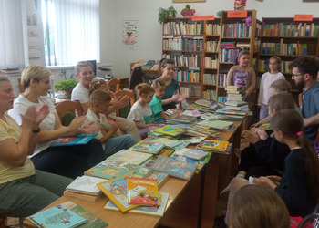 Rodzinne czytanie w Gorzycach