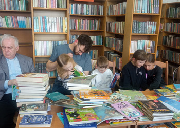 Rodzinne czytanie w Gorzycach