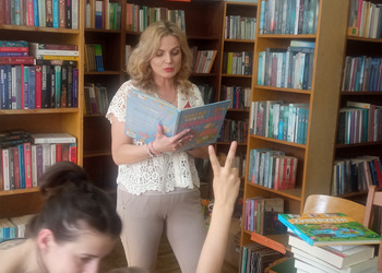 Rodzinne czytanie w Gorzycach