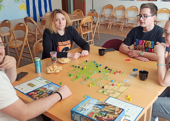 Popołudnie z grami planszowymi 