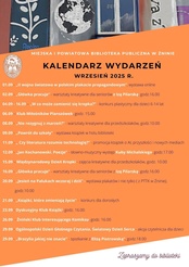 Kalendarz wydarzeń wrzesień 2025