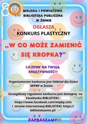 DZIEŃ KROPKI - ogłaszamy konkurs plastyczny dla dzieci!!!
