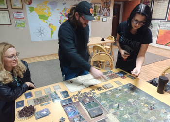 Popołudnie z grami planszowymi oraz sesja RPG