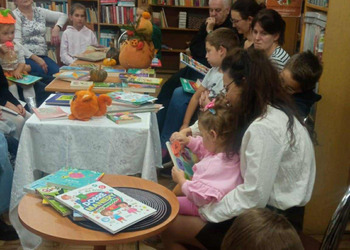 Rodzinne czytanie w Gorzycach