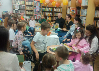 Rodzinne czytanie w Gorzycach