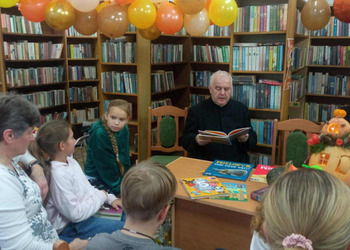 Rodzinne czytanie w Gorzycach