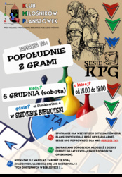 Popołudnie z grami planszowymi i sesja RPG