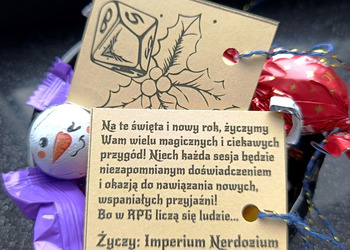 Mikołajkowe Popołudnie z planszówkami i sesja RPG już za nami.