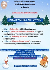 Ferie w żnińskiej bibliotece