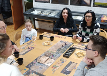 Popołudnie z grami planszowymi oraz sesja RPG