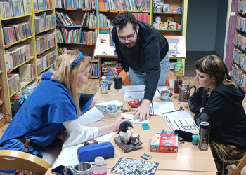 Popołudnie z grami planszowymi oraz sesja RPG