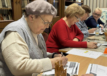 W czwartek, 22 stycznia spotkaliśmy się na pierwszych w tym roku zajęciach dla seniorów z cyklu „Główka pracuje”