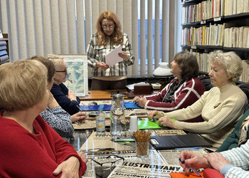 W czwartek, 22 stycznia spotkaliśmy się na pierwszych w tym roku zajęciach dla seniorów z cyklu „Główka pracuje”