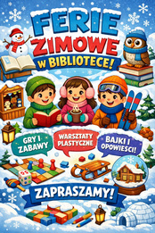 Ferie w Bibliotece - zapraszamy!