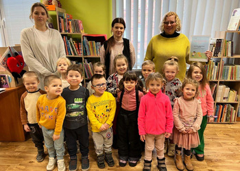 Lekcja biblioteczna dla przedszkolaków