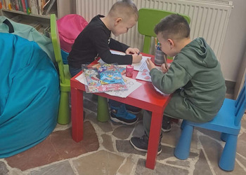 Walentynki - zajęcia plastyczne