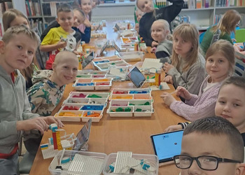 Zajęcia „- Lego Kreatywnie w Filii Bibliotecznej w Brzyskorzystewku
