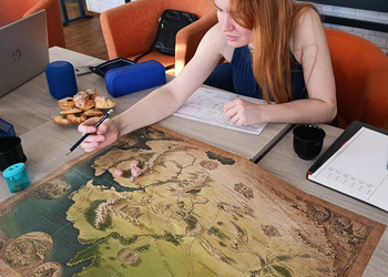 Popołudnie z grami planszowymi oraz sesja RPG